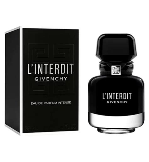 givenchy interdit eau de parfum intense|givenchy interdit boots.